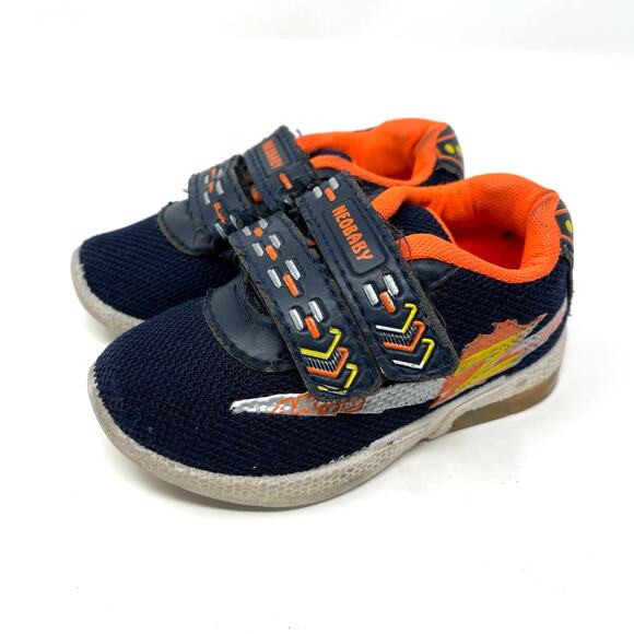 Neobaby Blue Sneakers Baby Toddler Size 5.5 - Picture 2 of 5